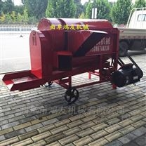 鴻友新型農用喂入式稻谷多功能脫粒機 手搖稻谷脫粒機